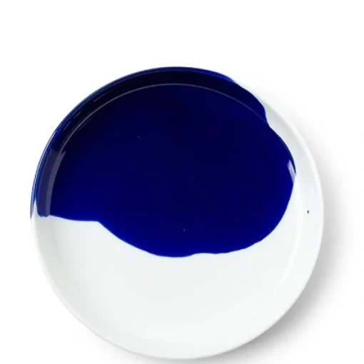 Blue Splash 6.25" Plate