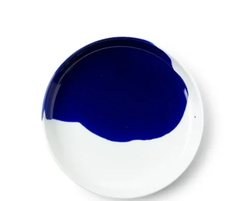 Blue Splash 6.25" Plate