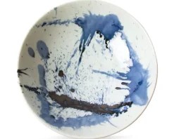 Blue Sumi 9.75" Serving Bowl