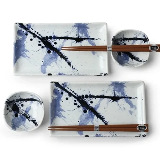 Blue Sumi Sushi Set