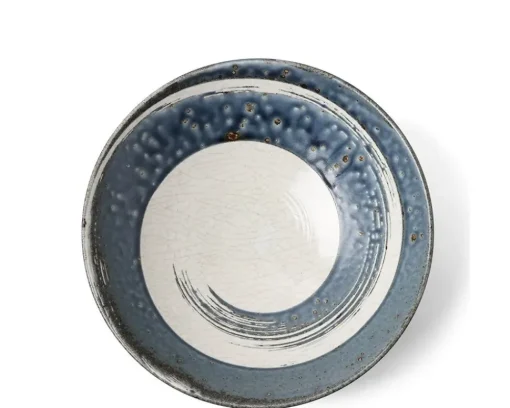 Blue Swirl 9.75" Serving Bowl