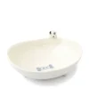 Bowl Footed With Dog & Bone Design