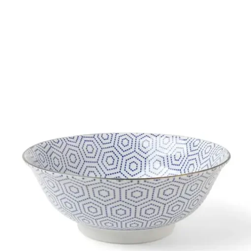 Bowl Indigo Tortoise Shell Ramen