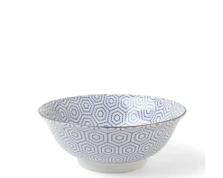 Bowl Indigo Tortoise Shell Ramen