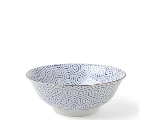 Bowl Indigo Tortoise Shell Ramen