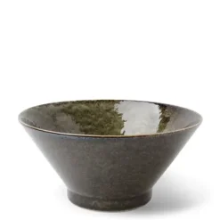 Bowl Ramen Moss Green 7-1/2"