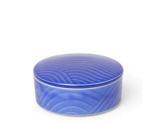 Bowl With Cover Himari Blue