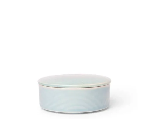 Bowl With Cover Himari Lt Blue