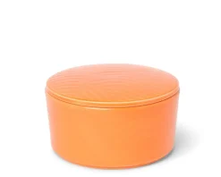 Bowl With Cover Himari Orange