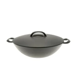 Cast Iron Wok 12-1/2"