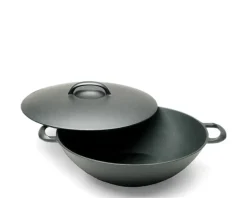 Cast Iron Wok 12-1/2"