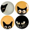 Cat Eyes 6.5" Dessert Plate Set