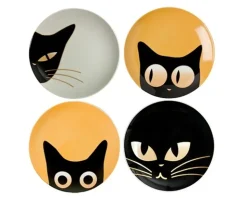 Cat Eyes 6.5" Dessert Plate Set