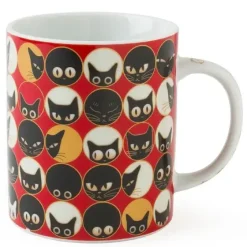 Cat Eyes 8 Oz. Mug - Red