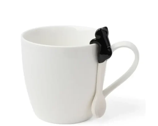 Cat Hanging Spoon - Black