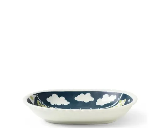 Cat Life Oval Plate