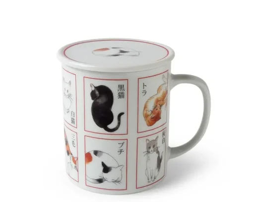 Catopedia Mug With Lid