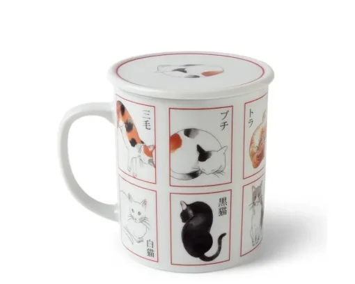 Catopedia Mug With Lid