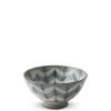 Celadon Chevron 4.5" Rice Bowl