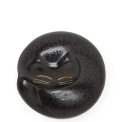Chopstick Rest Black Cat
