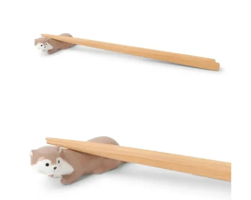 Chopstick Rest Otter Light Brown