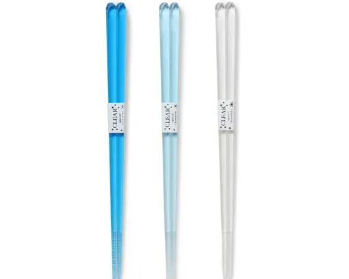 Chopsticks Acrylic Blue Set/3