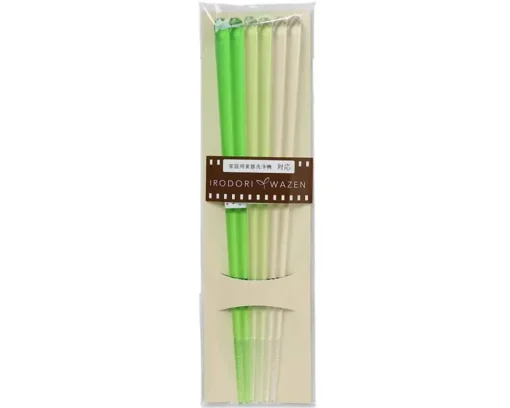 Chopsticks Acrylic Green Set/3