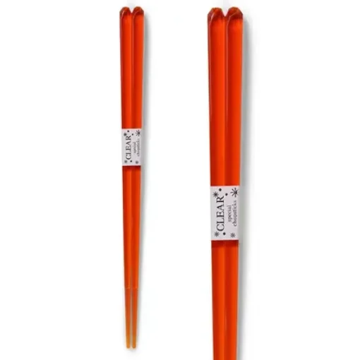 Chopsticks Acrylic Orange