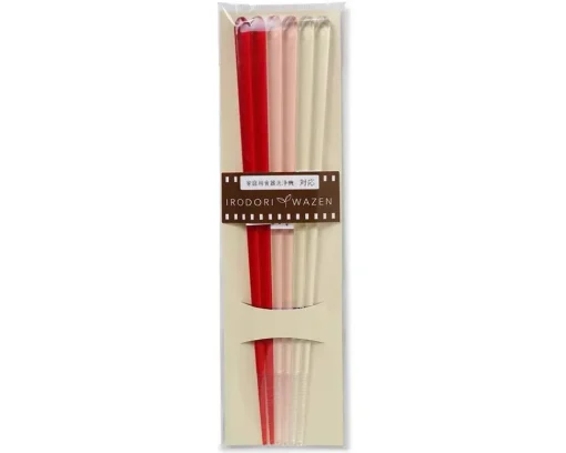 Chopsticks Acrylic Red Set/3