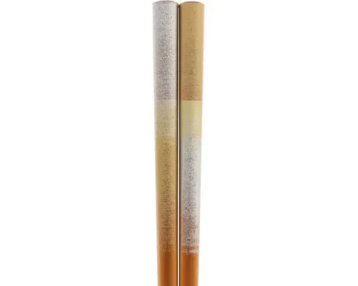 Chopsticks Futome Silver + Gold Clouds
