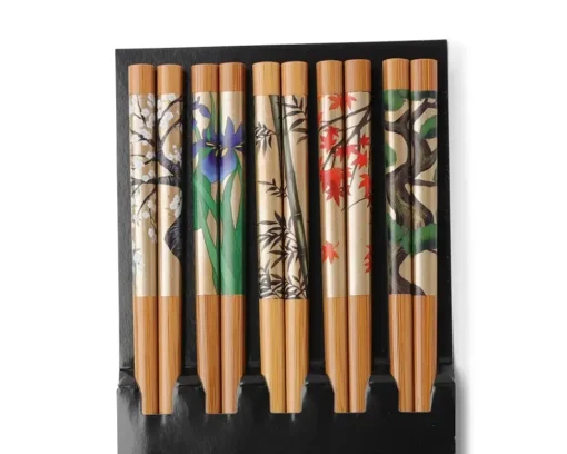 Chopsticks Set Antique Byobu Natural