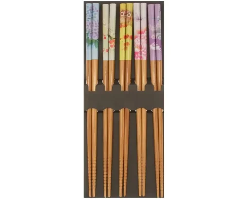 Chopsticks Set Bamboo Garden Seasons