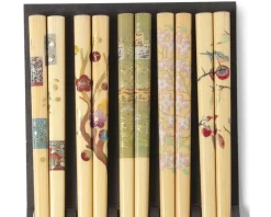 Chopsticks Set Bamboo Seasons