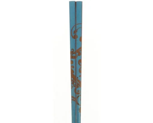 Chopsticks Wood Bali Floral Wave