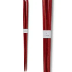 Chopsticks Wood Red 1