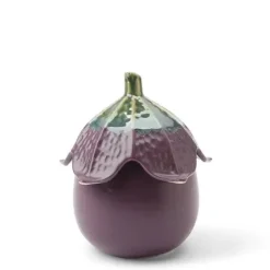 Container Eggplant W/ Lid