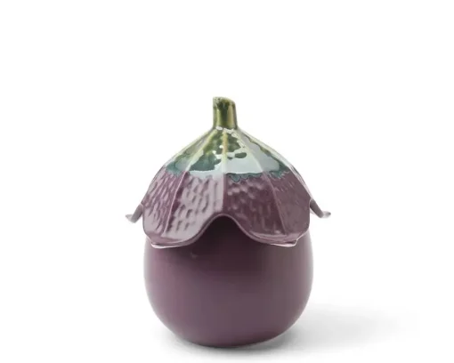 Container Eggplant W/ Lid