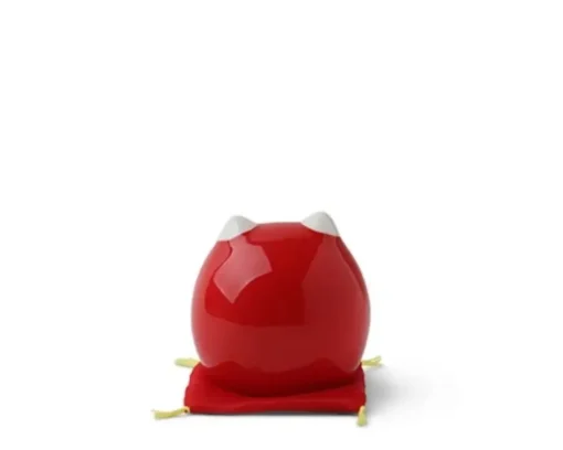 Daruma Fortune Cat Figurine