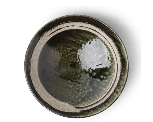 Enso Dark Green Serving Bowl