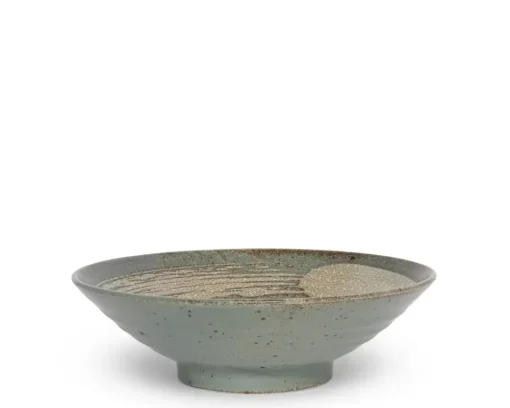 Enso Green Serving Bowl