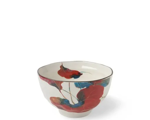 Floral Fall Rice Bowl Set