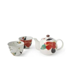 Floral Fall Tea Set
