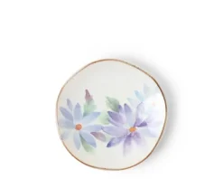 Floral Mini Plate Blue