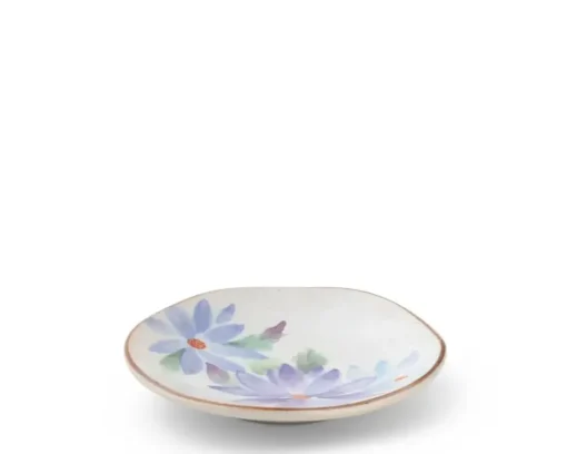 Floral Mini Plate Blue