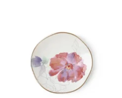 Floral Mini Plate Purple