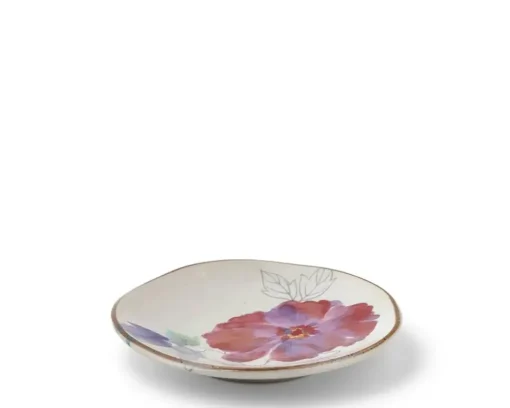 Floral Mini Plate Purple