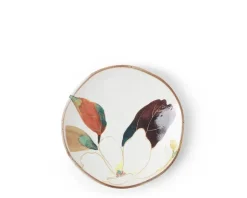 Floral Mini Plate White