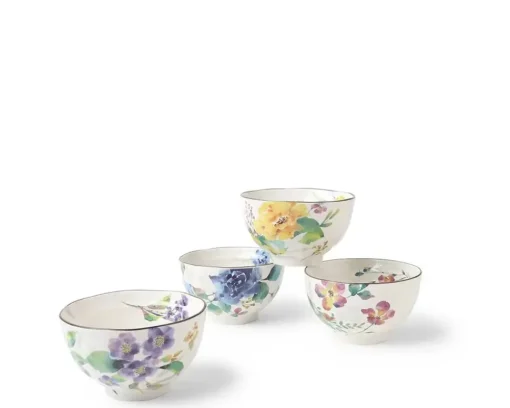 Floral Spring Rice Bowl Set