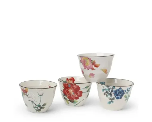 Floral Summer 7 Oz. Teacup Set