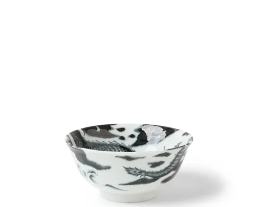 Flying Dragon 5.75" Bowl Gray